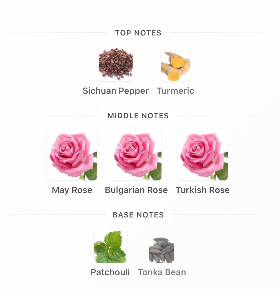 Mystic Rose Camara Perfumes
